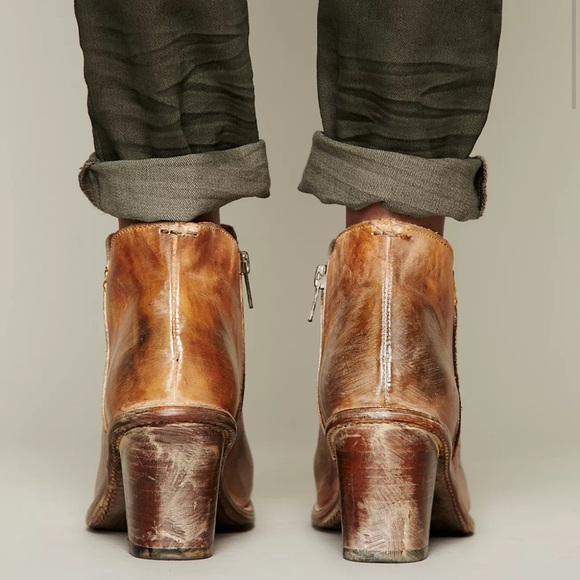 BED|STU Tan Ankle Boots - Picture 3 of 13